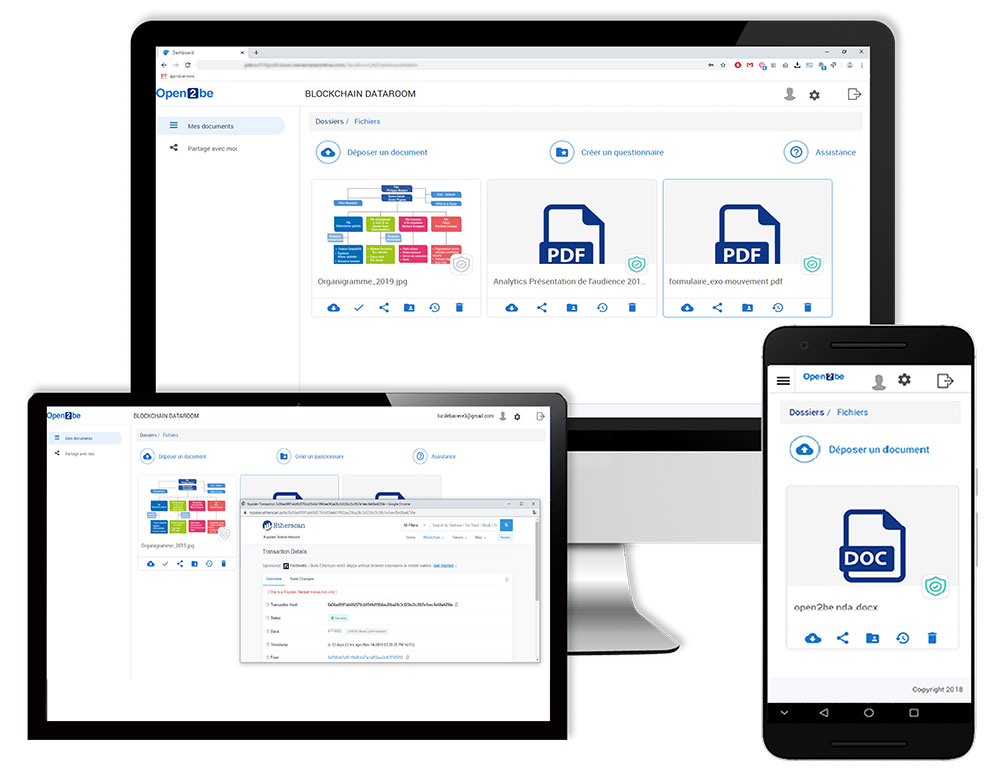 Blockchain DataRoom